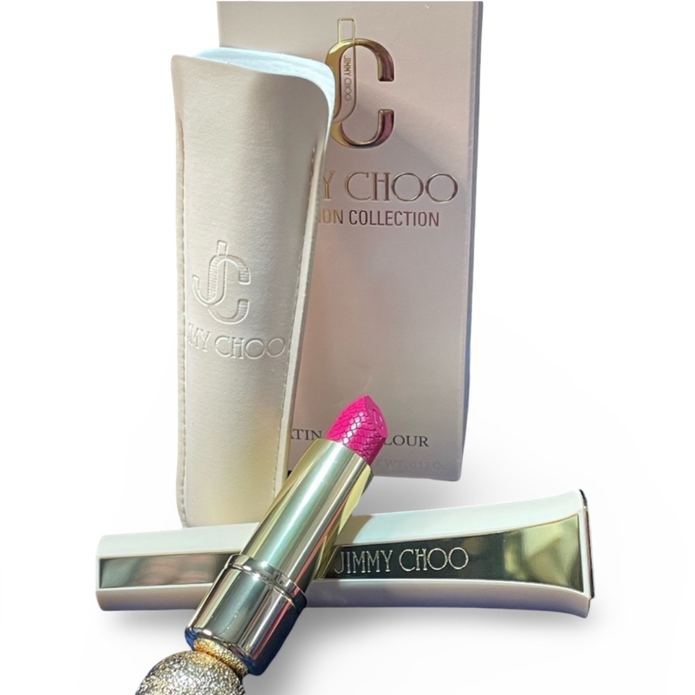 Jimmy Choo Satin Lip Colour - Hot Pink
